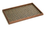 Square tray (kuro-saya pattern)
