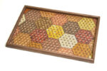 Square tray (kikkou pattern) - Image 3