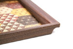 Yosegi Square tray Kikkou large - Image 4