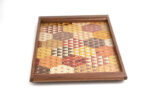 Yosegi Square tray Kikkou small - Image 3