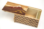Japanese puzzle box 10steps Kaminari-Fuji and Tsubaki - Image 3