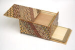 Japanese puzzle box 6sun 10+4steps Koyosegi (dual compartment) - Image 4