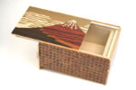 Japanese puzzle box 14steps Akafuji (dual compartment) - Image 3