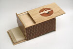 Japanese puzzle box 14steps Akafuji (dual compartment) - Image 4