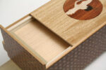 Japanese puzzle box 14steps Akafuji (dual compartment) - Image 5