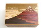 Japanese puzzle box 14steps Akafuji (dual compartment) - Image 7
