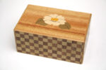 Japanese puzzle box 21steps Kaminari-Fuji and Tsubaki - Image 2