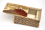 Japanese puzzle box 21steps Fuji and Tsubaki - Image 3
