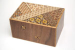 Japanese puzzle box 6sun 36+1steps Brown