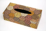 Tissue paper box (kikkou pattern)
