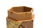 Yosegi hexagonal tea canister - Image 5