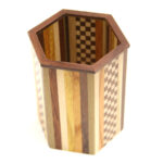 Muku pencil holder Shimaichi Hexagon