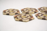 Set of Muku Coaster hexagonal (five pieces) - Image 2