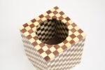 Yosegi garbage box Ichimatsu - Image 3