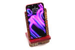 Yosegi Cell Phone Stand Red