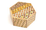 Japanese Puzzle Box 6steps Hexagon Ichimatsu